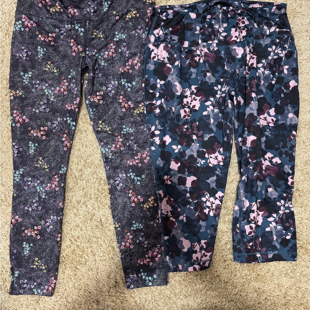 Floral Patterned  Leggings Bundle